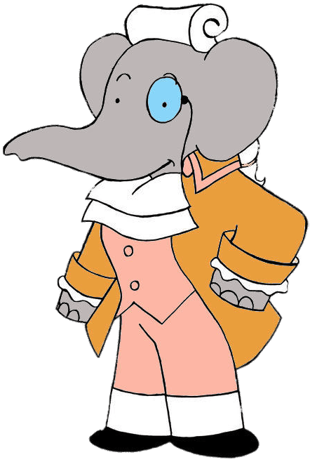 Babar Character Pompadour the Finance Minister