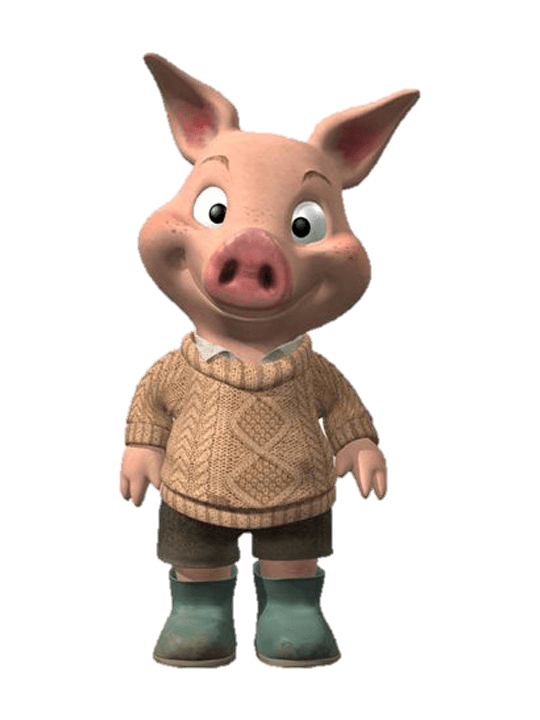 Jakers ! Piggley Winks Smiling