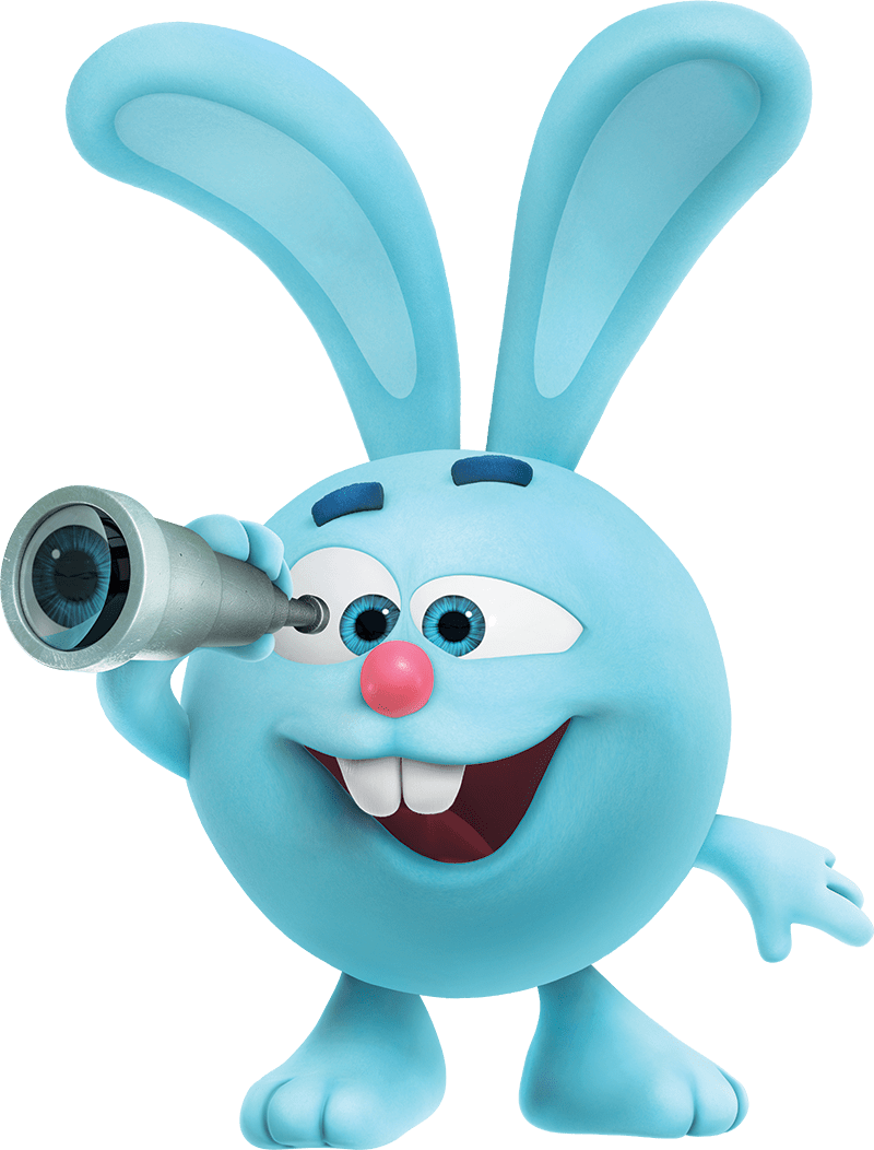 Kikoriki Jumper Looking Through Looking Glass