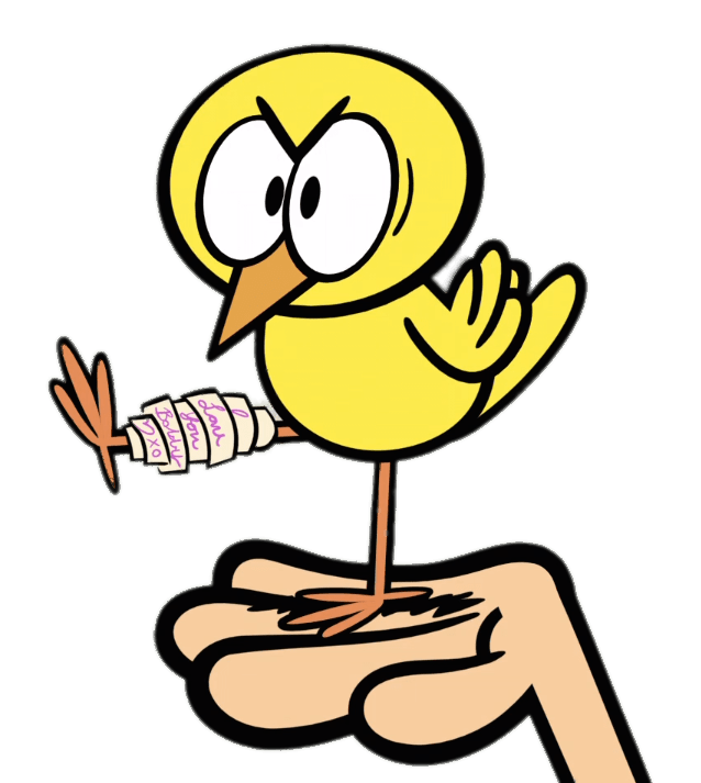 The Loud House Walt the Canary Bandage on Leg