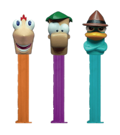 PEZ Dispensers Phinneas and Ferb