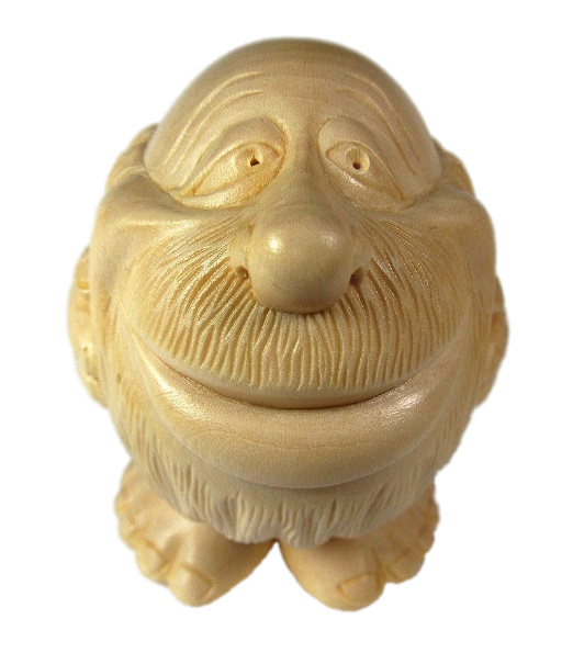 Domovoi House Spirit Wooden Sculpture