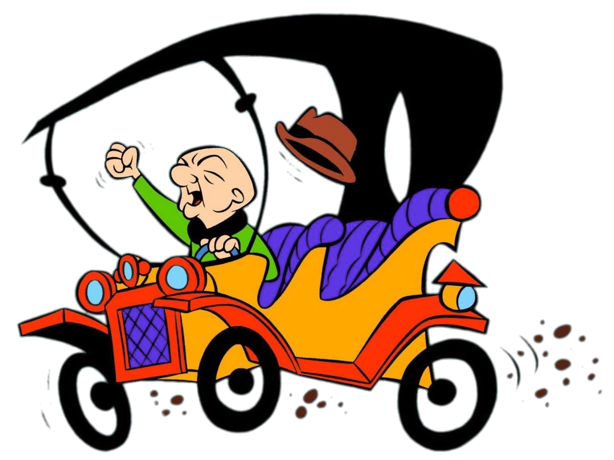 Mr. Magoo In His Car