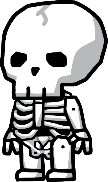 Scribblenauts Living Skeleton