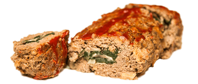 Spinach Stuffed Meatloaf