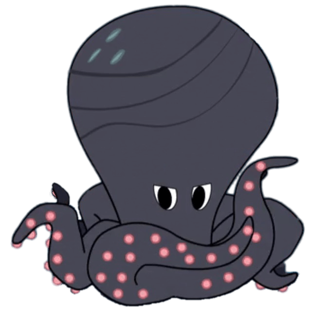 Fishtronaut Character Ollie the Octopus
