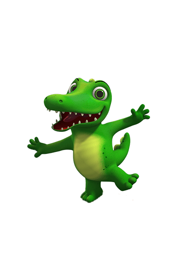 Wissper Character Kev the Crocodile