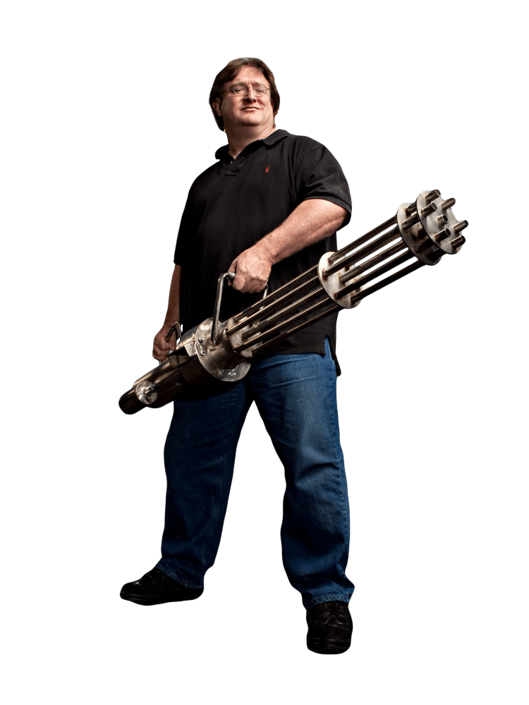 Glorious Gaben Gatling Gun