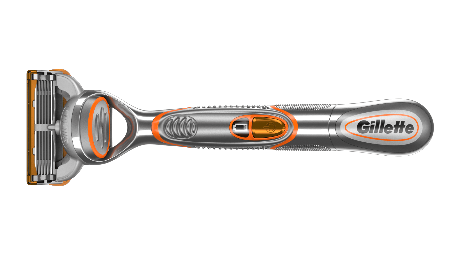 Gillette Orange Razor