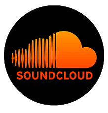 Soundcloud logo orange and black