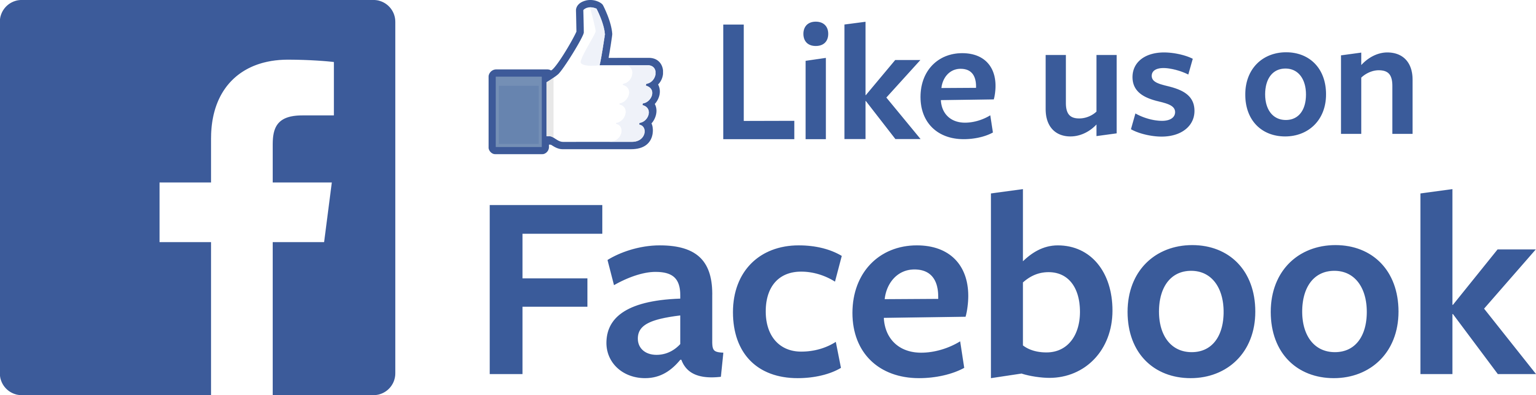 Like Us on Facebook With Thumb Up
