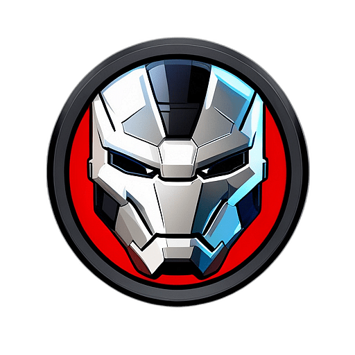 War Machine Character - App Icon - Fan Art