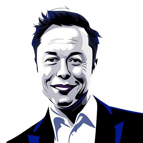 Elon Musk portrait