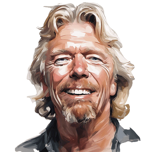 Richard Branson portrait