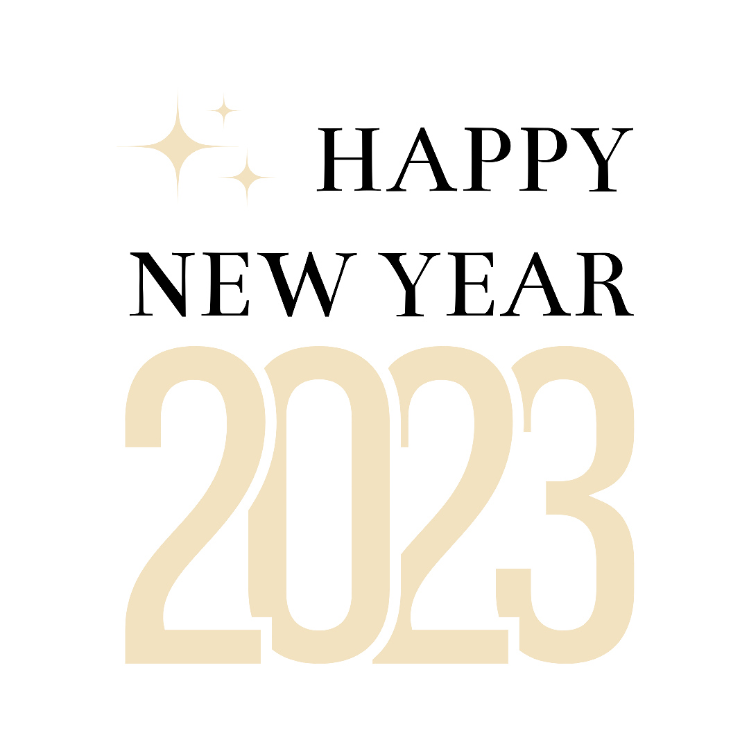 Happy New Year 2023 - sparkles