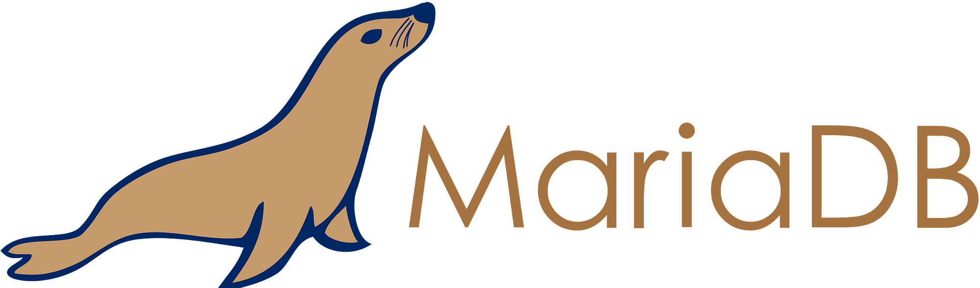 MariaDB logo horizontal