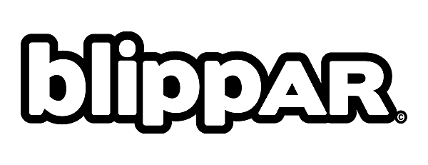Blippar black transparent 