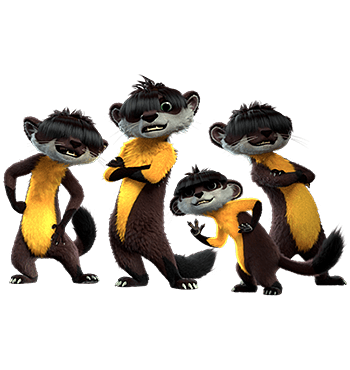 Leo & Tig Characters Harz