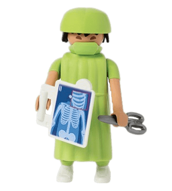 Playmobil Surgeon with X-ray