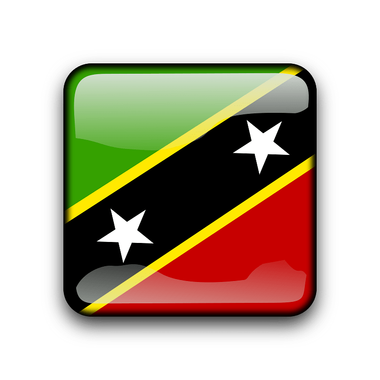 Saint Kitts and Nevis Flag Icon