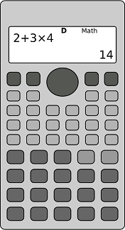 Scientific Calculator Clipart