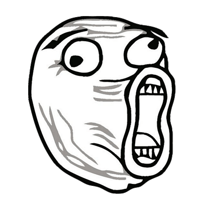 Derp Face Open Mouth