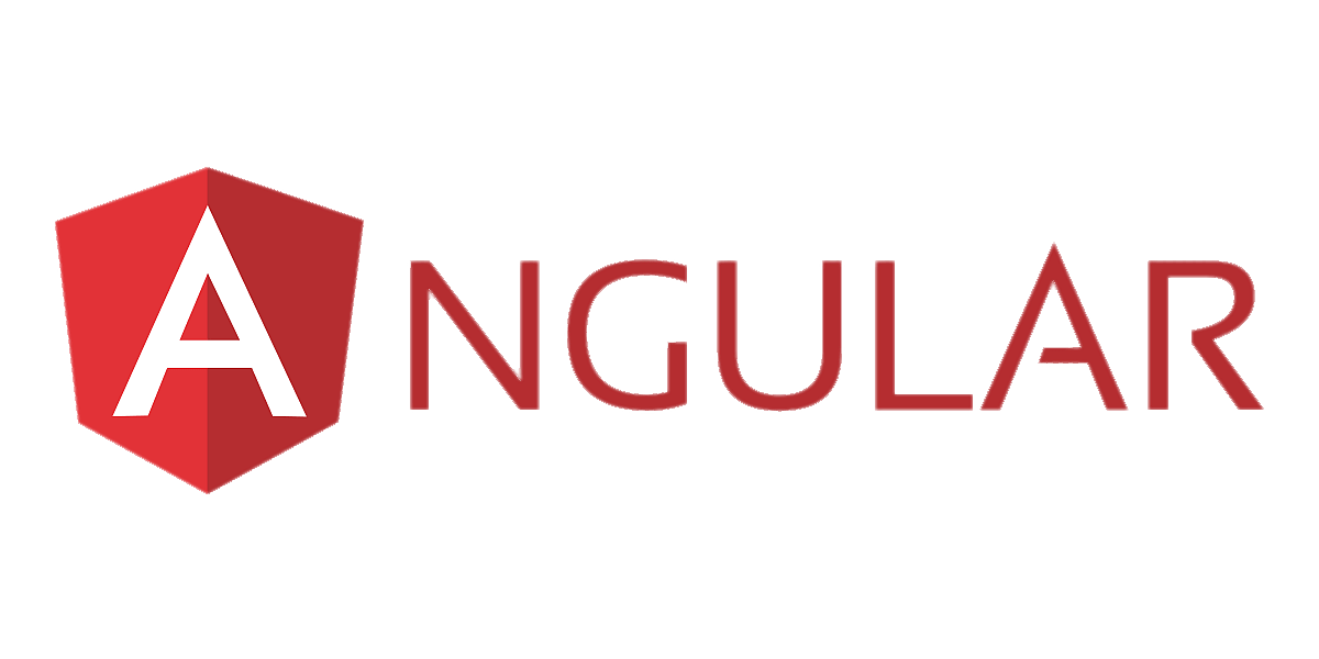 Angular logo landscape