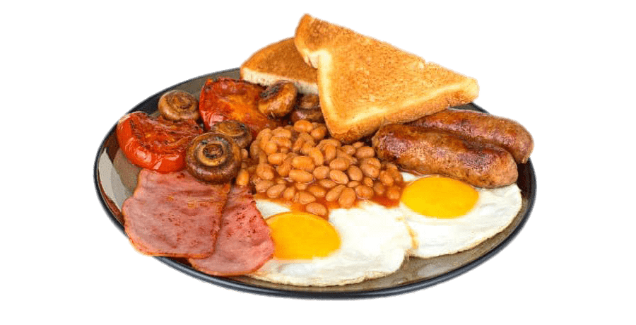 English Breakfast Plate