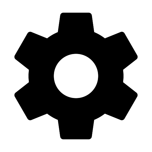 Bold Settings Icon