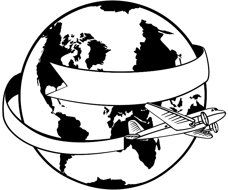 Plane around the World