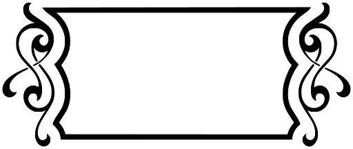 Empty Label Floral Decoration