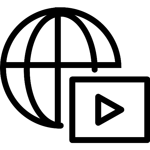 Web Streaming Icon