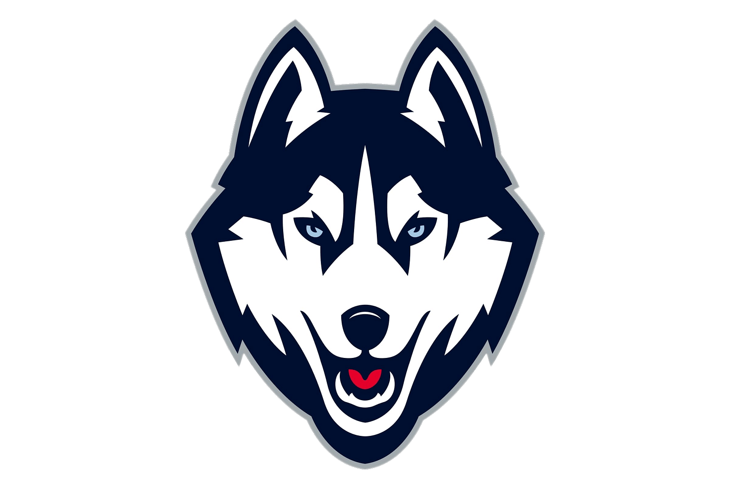 UCONN Huskies Head 
