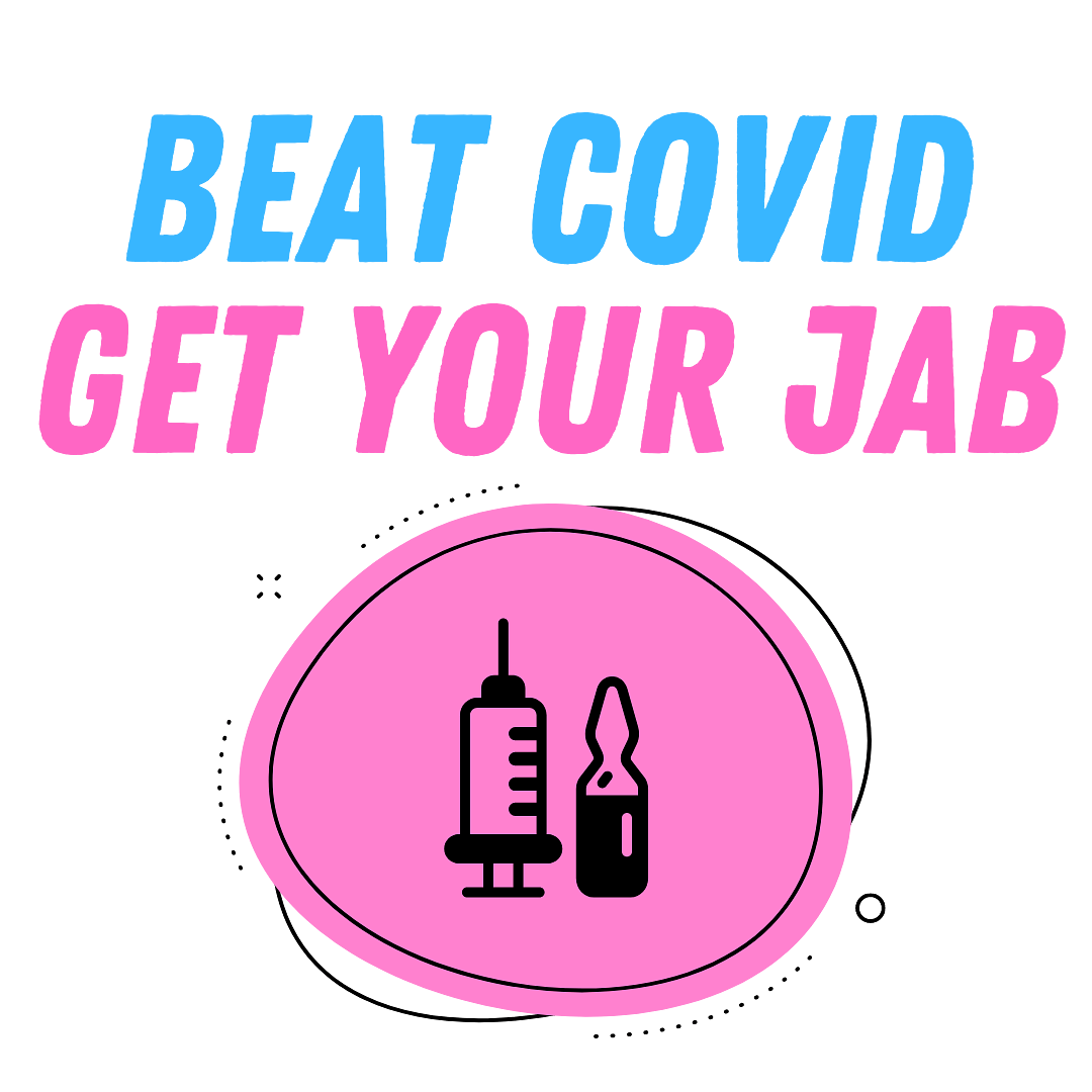 Beat Covid Get Your Jab Icon