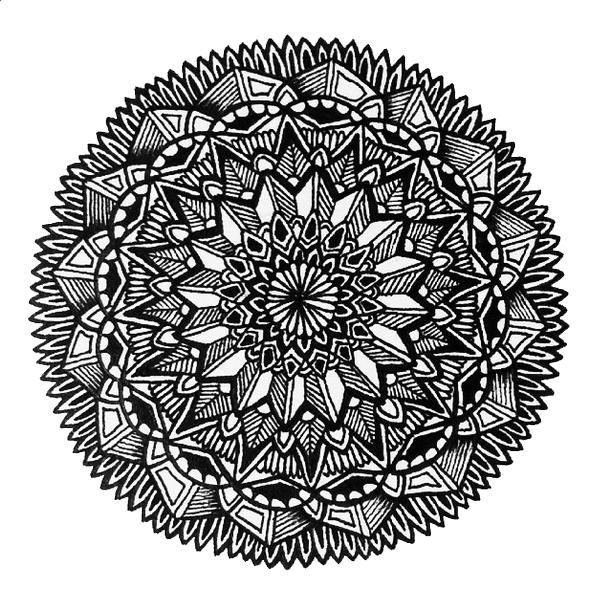 Mandala Tattoo Sophisticated