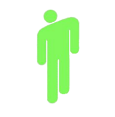 Billie Eilish Logo Green