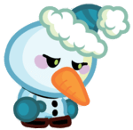 Tomba the Wistful Snowtot Looking Sad