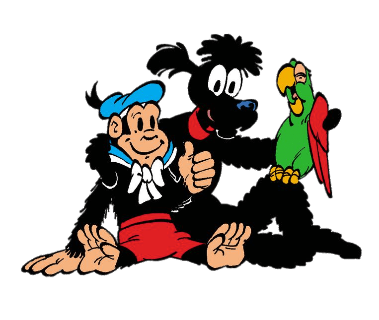 Choco, Pekkie and Flip