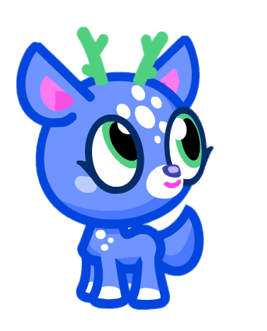 Willow the Dainty Deer Looking Up