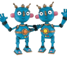 Little Robots the Sparky Twins