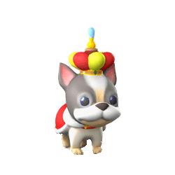 The Dibidogs Character Wearing Crown