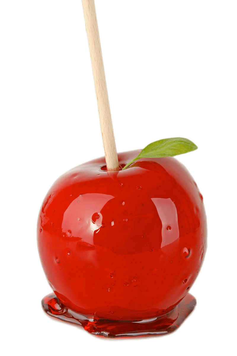 Toffee Apple on A Stick