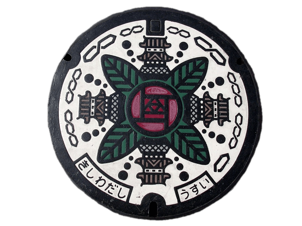 Manhole Cover In Japan