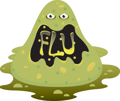 Flu Virus Blob