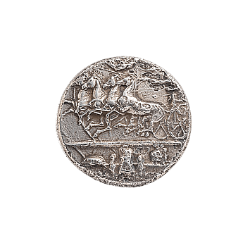 Silver Dekadrachm Coin