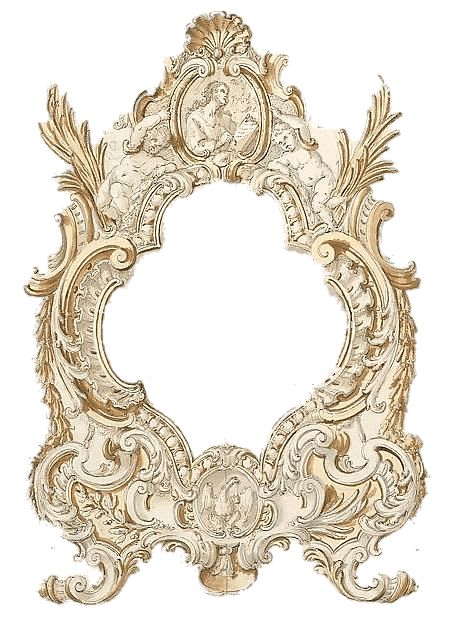 Vintage Floral Frame