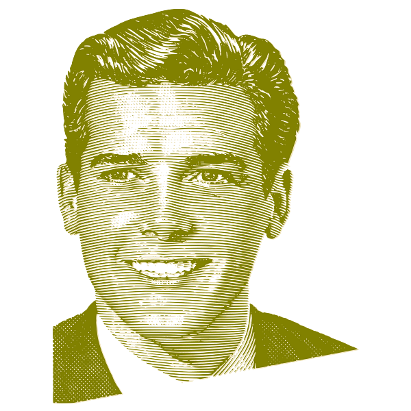 Smiling Happy Man Vintage Photo