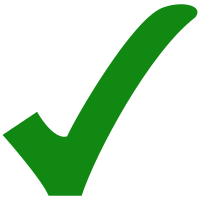 Green Check Sign