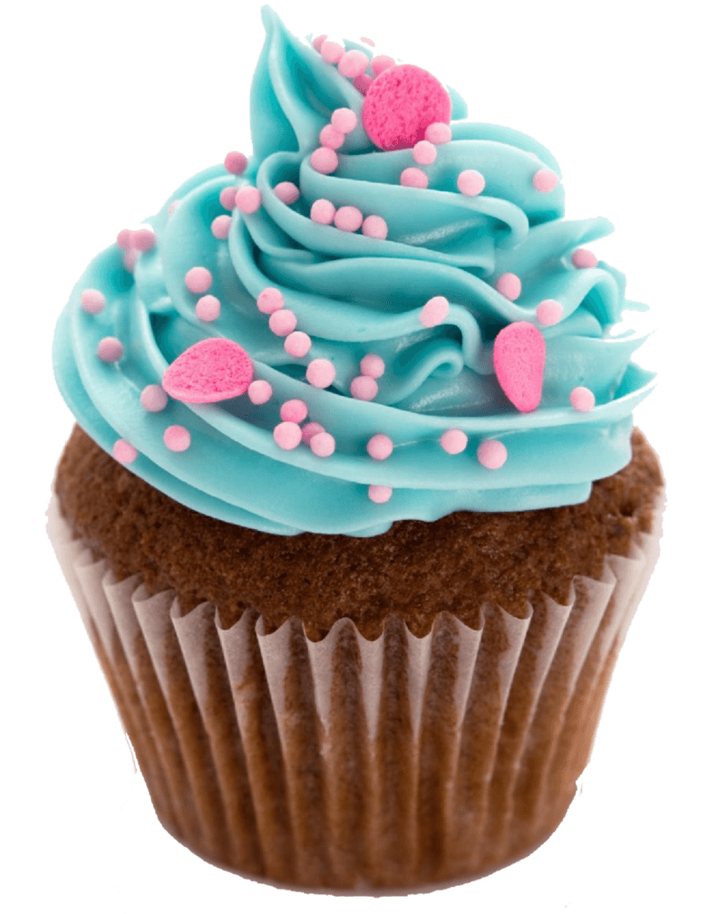 Cupcake Blue