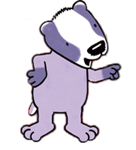 Poppy Cat Egbert the Badger